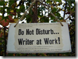 Do Not Disturb - Writer At Work