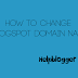 How to Change Blogspot Domain Name