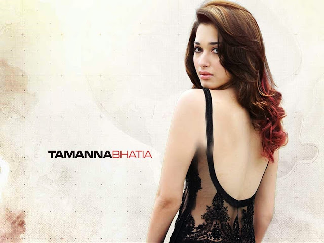 Tamanna Bhatia Hot Photo Backless