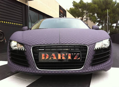 Audi R8 by Russian Dartz matte purple