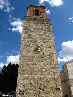 Separate belltower of Cathedral Saint Secondiano, Chiusi, Province of Siena, Tuscany, Italy