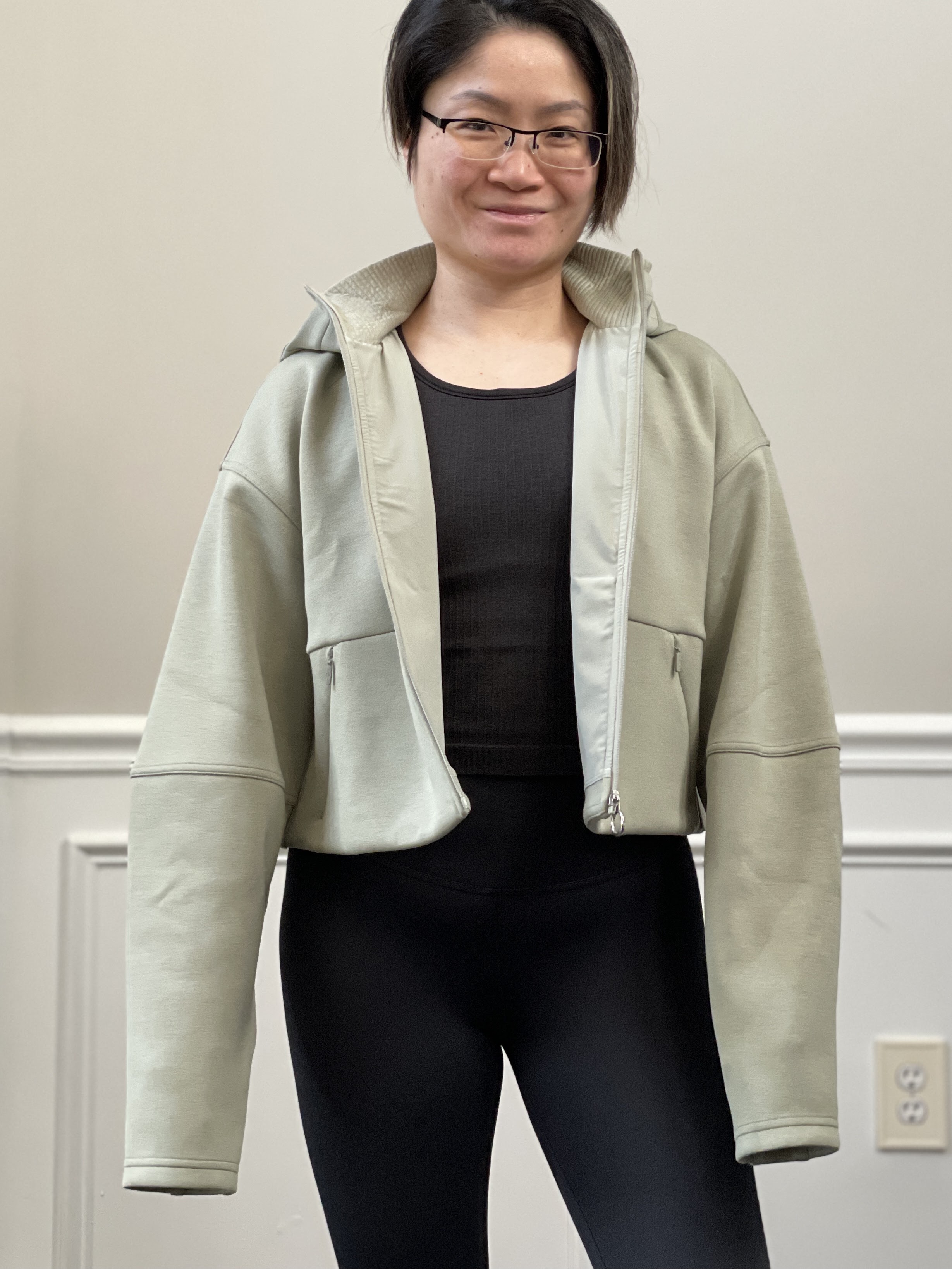 Fit Review Friday! Textured Cropped Jacket, Soft Oversized Zip