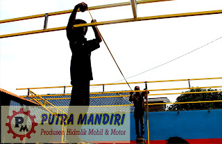 Pemasangan Kanoli Hidrolik Mobil