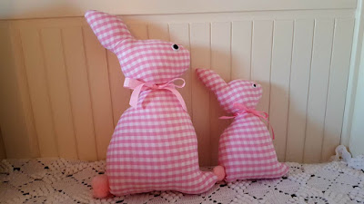 DIY Bunny Softies - with pattern