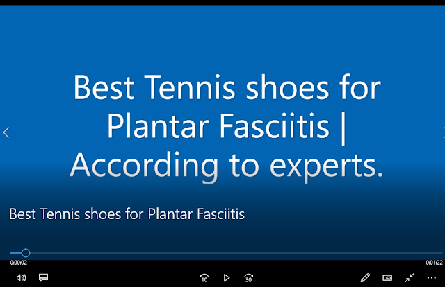 tennis shoes for plantar fasciitis