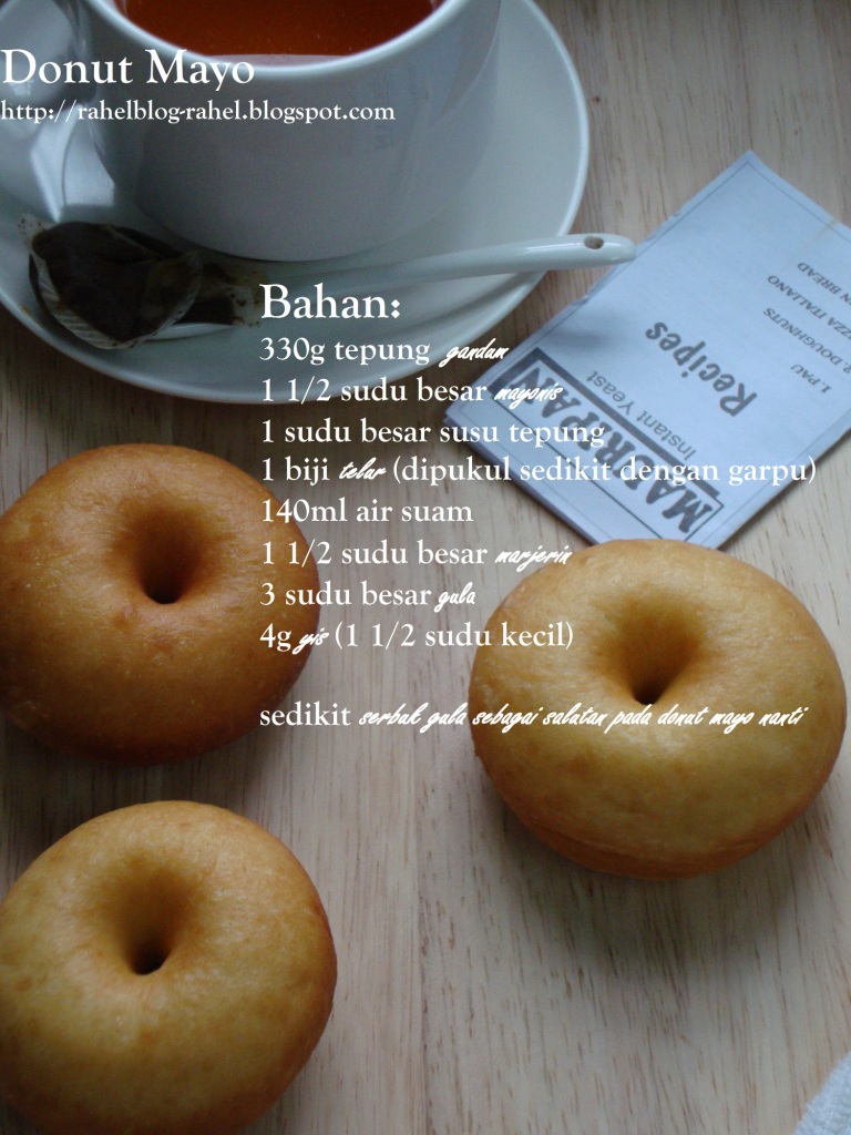Rahel Blogspot: Donut Mayo
