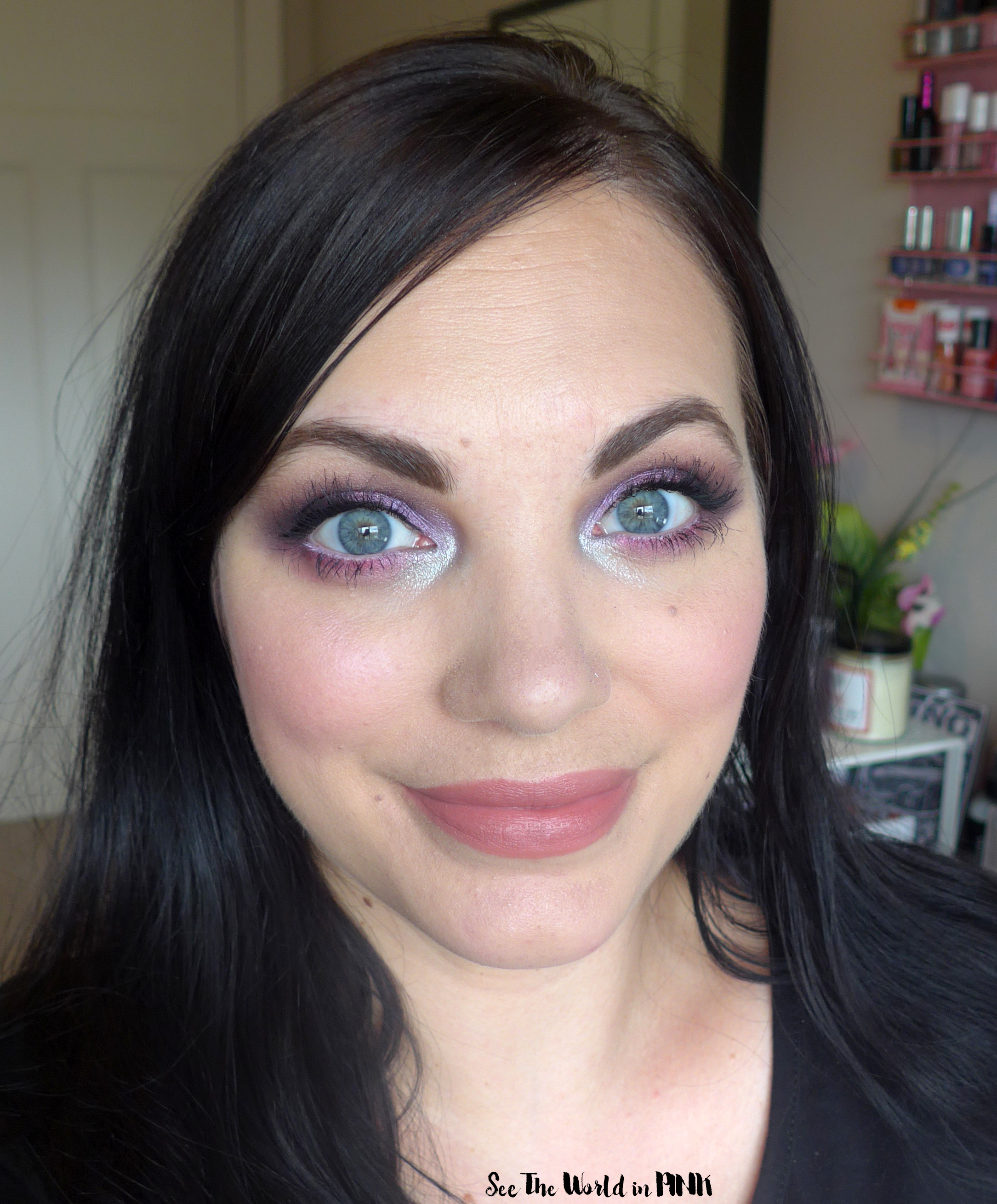 June Shop My Stash - Purple Shimmery Look and Duping The Vibes of the Urban Decay Naked Ultraviolet Eyeshadow Palette
