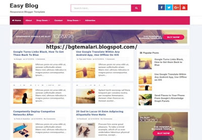 Easy Blog Responsive Blogger