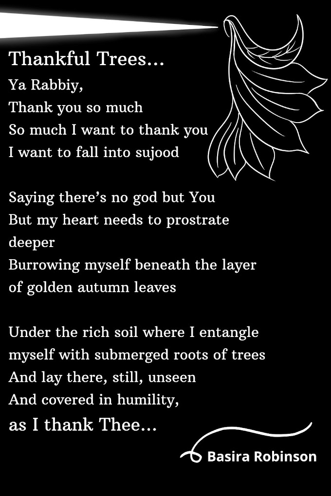 Poem, "Thankful Trees"