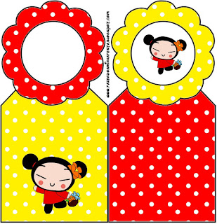 Pucca, Free Printable Bookmarks