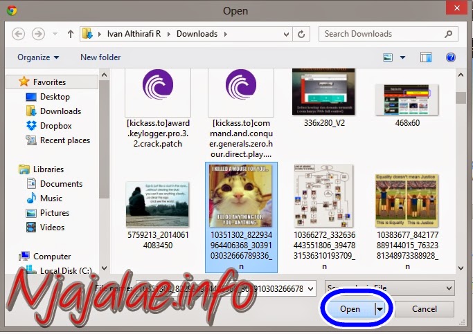 Cara Upload File Gambar Tanpa Daftar/Sign Up