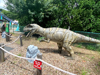 Dinosaur Animatronic Dino Expedition Walkthrough Lake Compounce Amusement Park