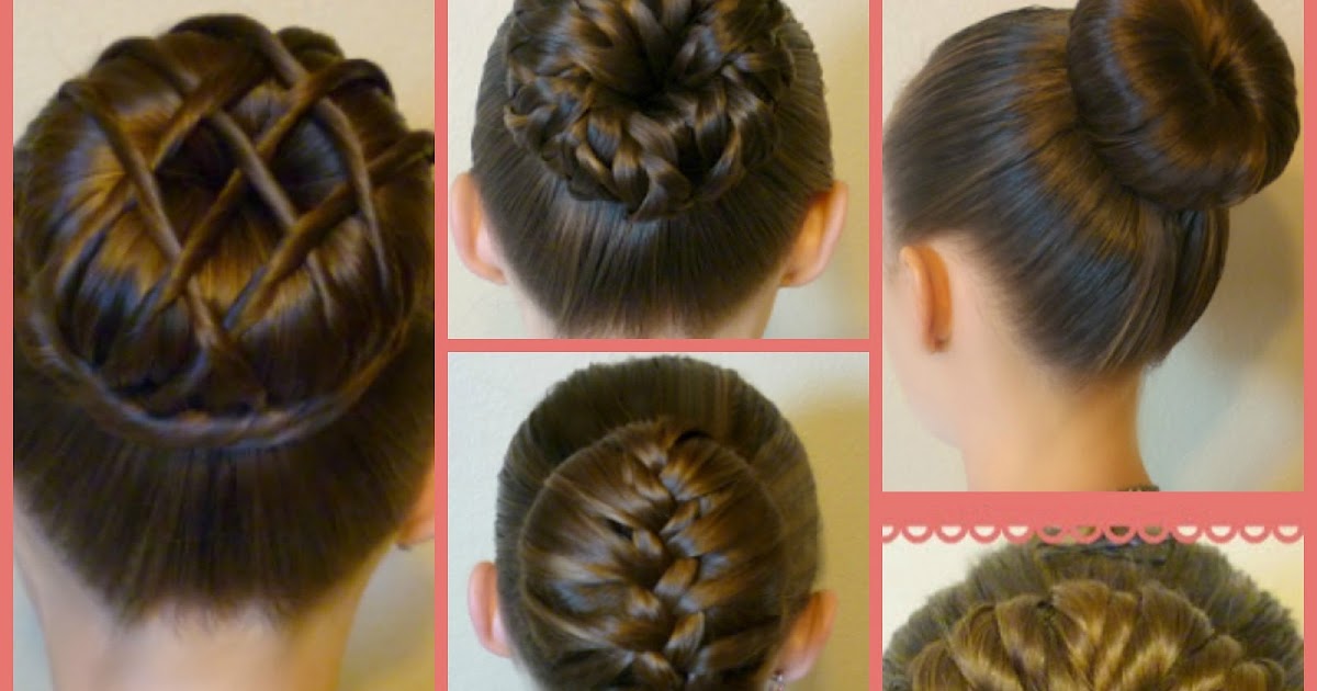 7 Ways To Make A Bun Using A Hair Donut!  Hairstyles For 