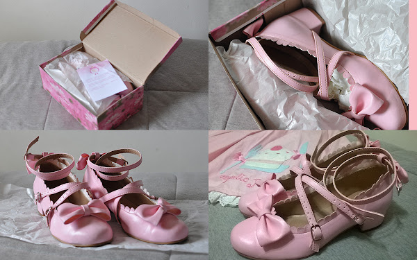 old CCF pink shoes