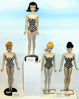 The original Barbie was launched in March 1959