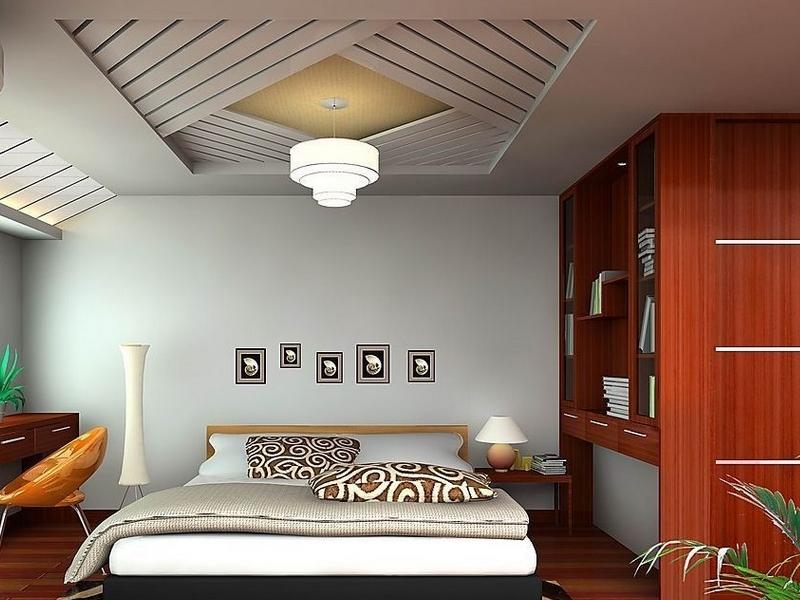 Model plafon pvc kamar tidur minimalis