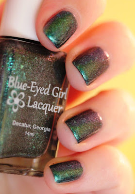 Blue-Eyed Girl Lacquer BEGL Green's Alexandrite with Me