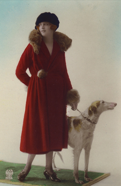 1920s Red #vintage #red #coat #1920s #fashion