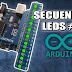 Arduino Secuencia Leds #2 - Avance unitario sin parpadeo