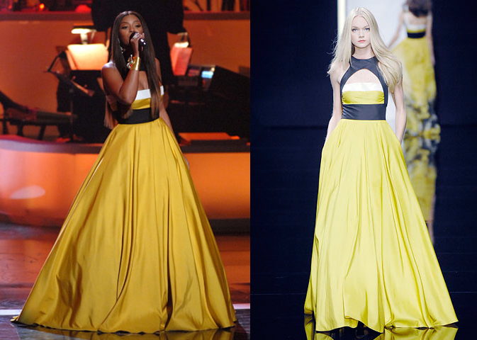 mary j blige dresses. Mary J Blige performs in a