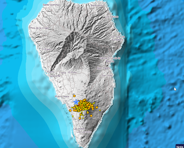 Científicos estudian el enjambre sísmico en La Palma