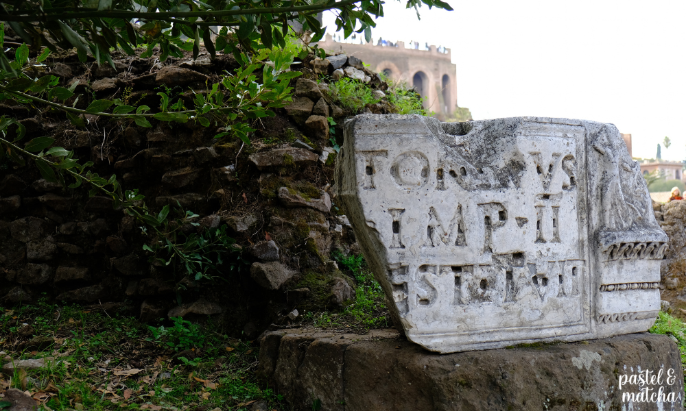 Le forum romain