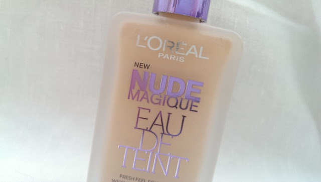 Close up of loreal nude magique