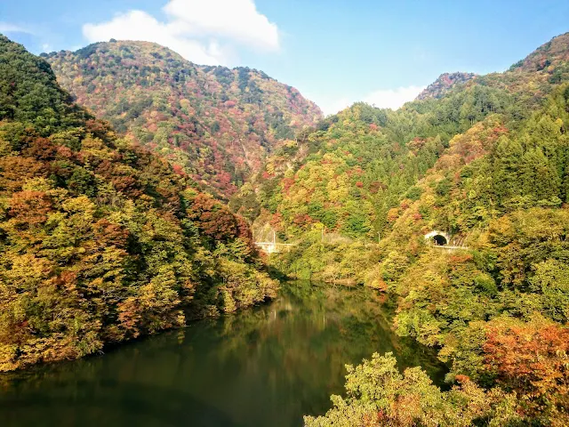 能泉湖　紅葉