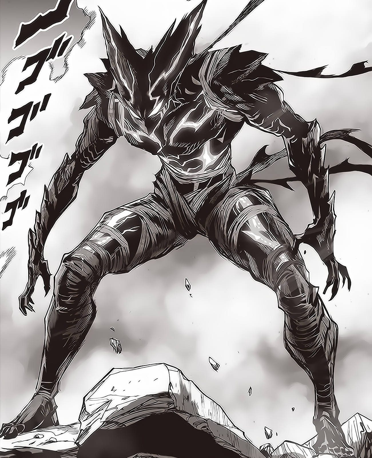 Opm Chapter 113 Terrible Luck Redraw One Punch Man Motion Manga