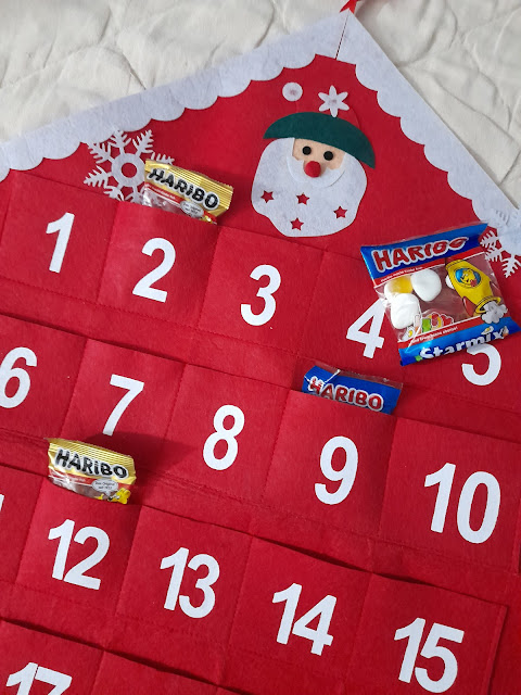 Idee per creare il calendario dell'avvento con le caramelle + regalini a tema natalizio