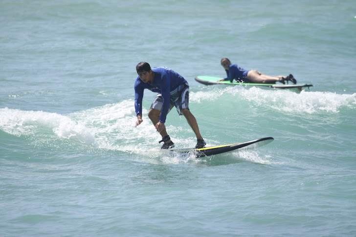 Hawaiin surfer