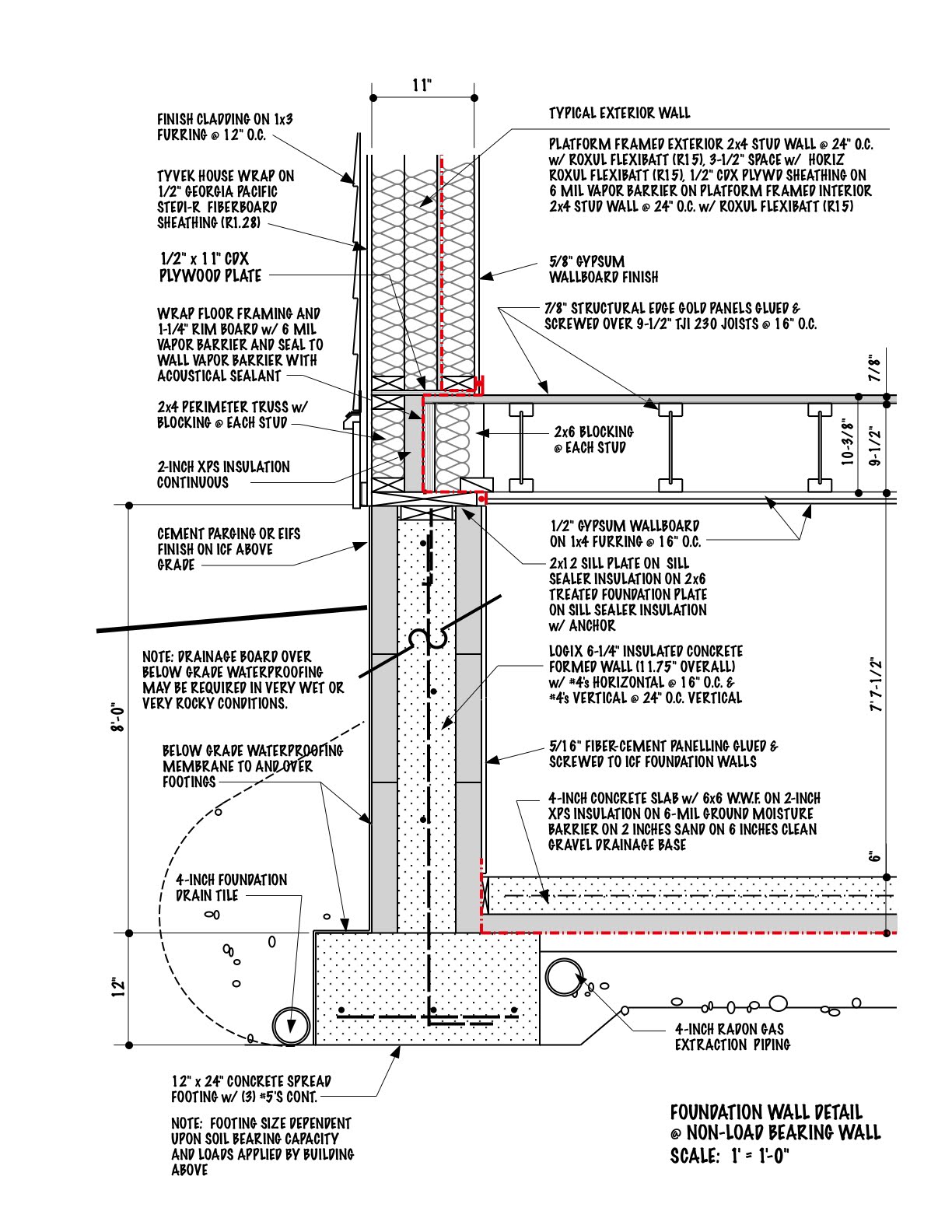 Wall Construction Details