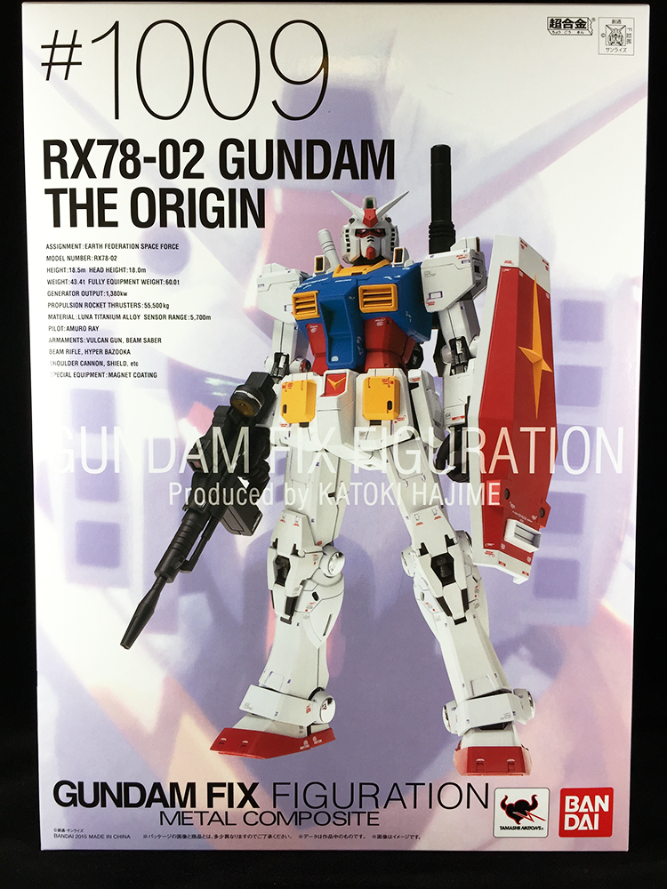 Toy Re Action 1009 Gundam Rx78 02 The Origin Fix Figuration Metal Composite Review