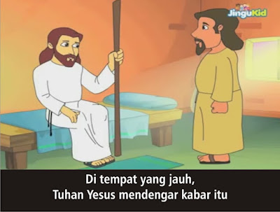 Komik Alkitab Anak: Tuhan Yesus Membangkitkan Lazarus