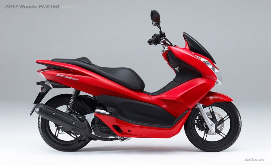 2012 Honda PCX150 JBK-KF12 photo Millennium Red