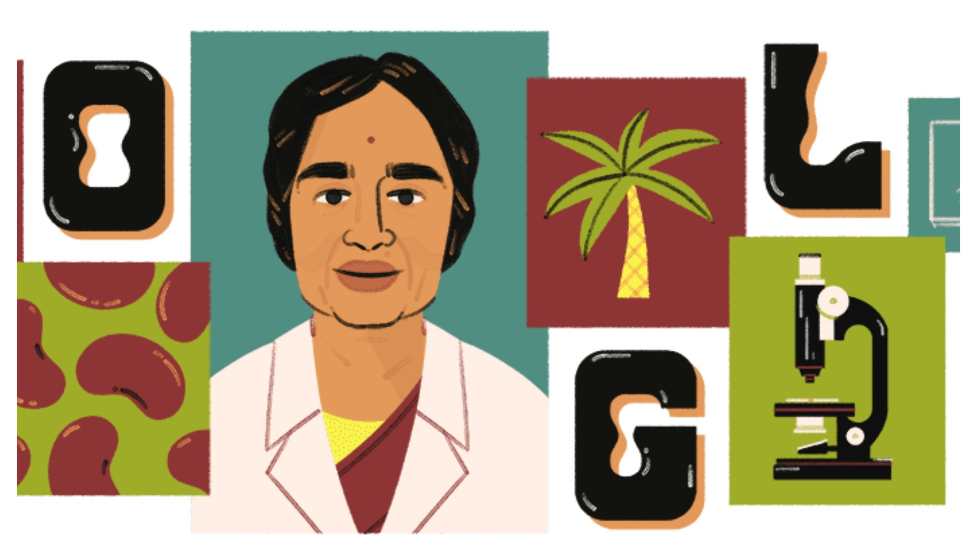 Google Doodle Honors Dr. Kamala Sohonie