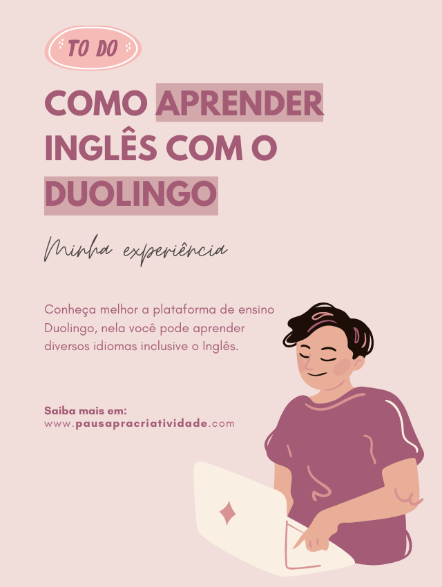 Como aprender inglês com o Duolingo - Minha experiência