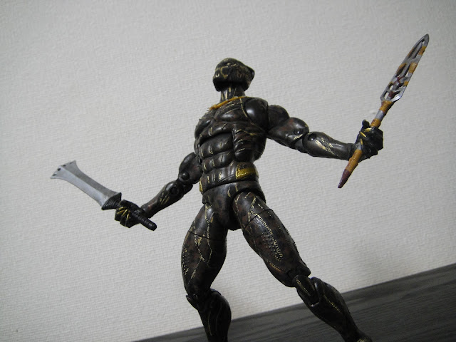 マーベルレジェンド エリック・キルモンガー リペイント MARVEL Legends Erik Killmonger Custom Repaint