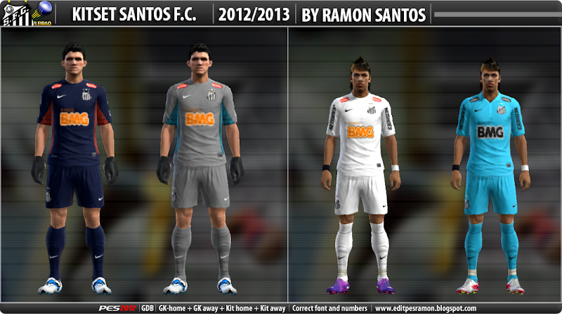 Santos 2012-13 Kitset - PES 2012