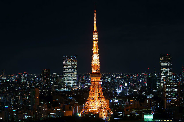 gambar tempat wisata favorit di jepang menara tokyo