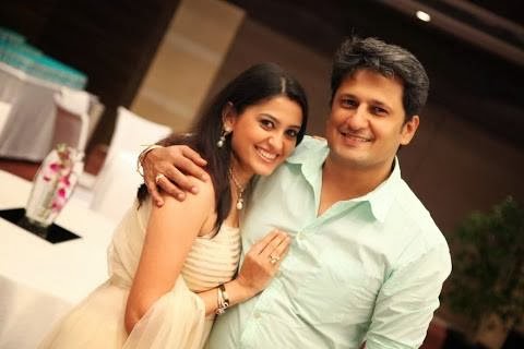 Television (TV) Actress Smita Bansal with Husband Ankush Mohla | Television (TV) Actress Smita Bansal Family Photos | Real-Life Photos