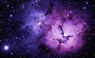 outer space wallpaper purple