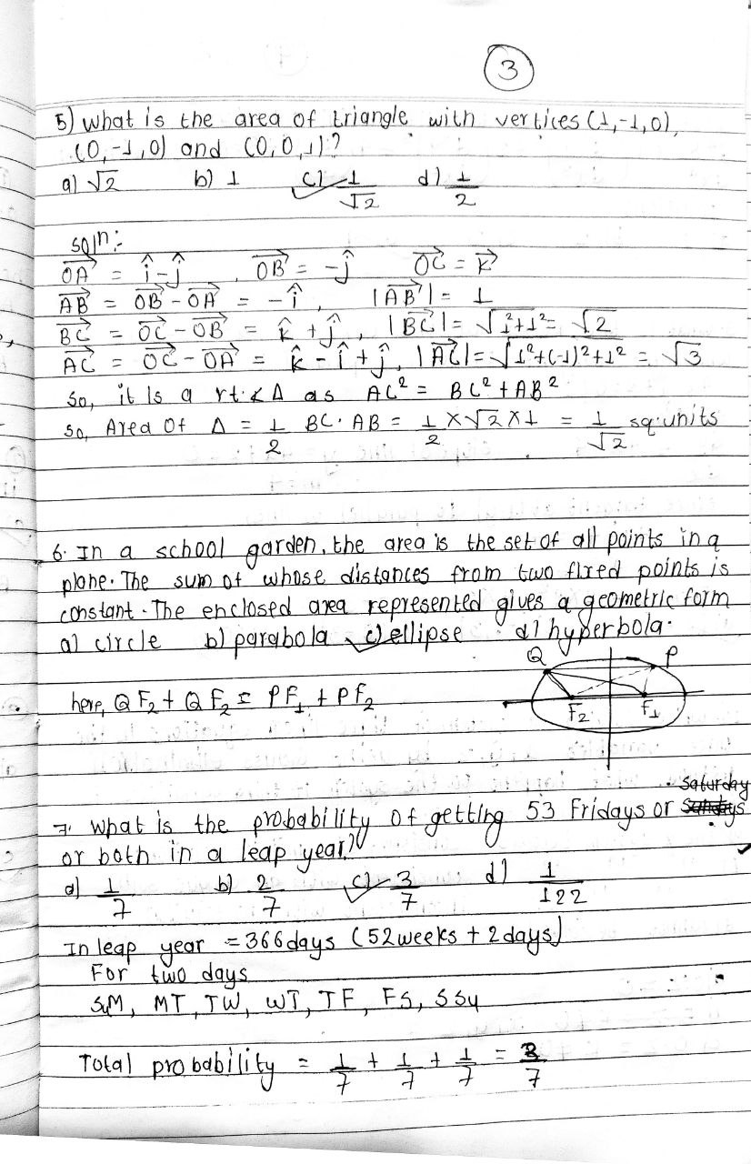 NEB Class 12 Math Question Paper 2079 solutions