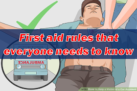 First aid is described as the immediate care given to a severely injured or ill person.  It can literally be life-saving so it's necessary to all of us to know some basic principles.