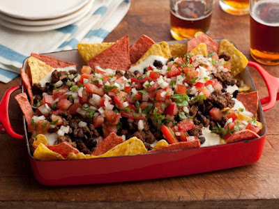 nacho salad mexican recipe ready