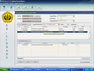 Program Aplikasi Perpustakaan source code Delphi