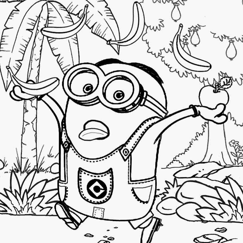 Download Free Coloring Pages Printable Pictures To Color Kids Drawing ideas: Kids Costume Minion Coloring ...
