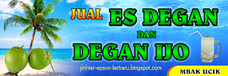 banner jual es degan