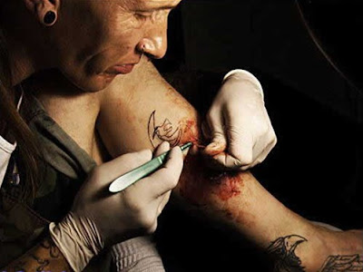 Weird Skin Burning Tattoos | painful Tattoos