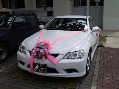 Toyota Mark X Wedding Car